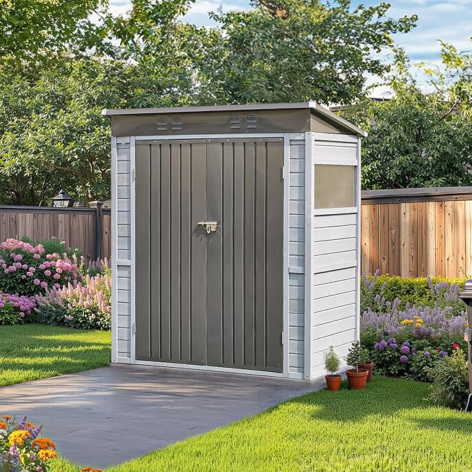 5x3 FT Outdoor Storage Shed by Zolyndo
