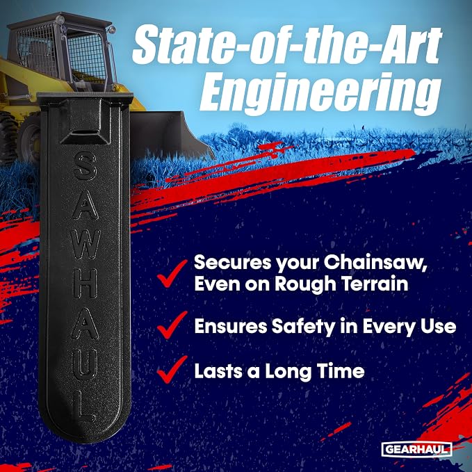 SawHaul Universal Tractor Chainsaw Holder - Image 4