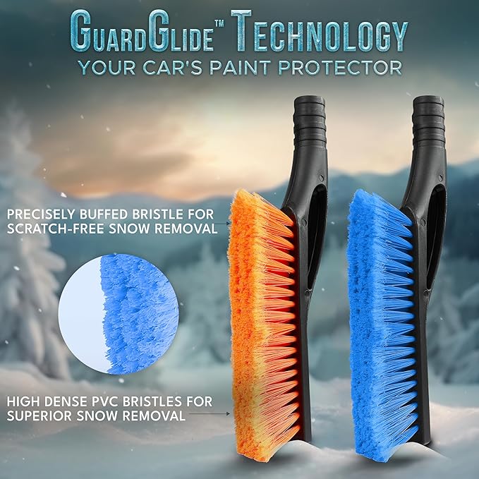 EcoNour 27" Car Snow Brush and Ice Scrapers - Image 3