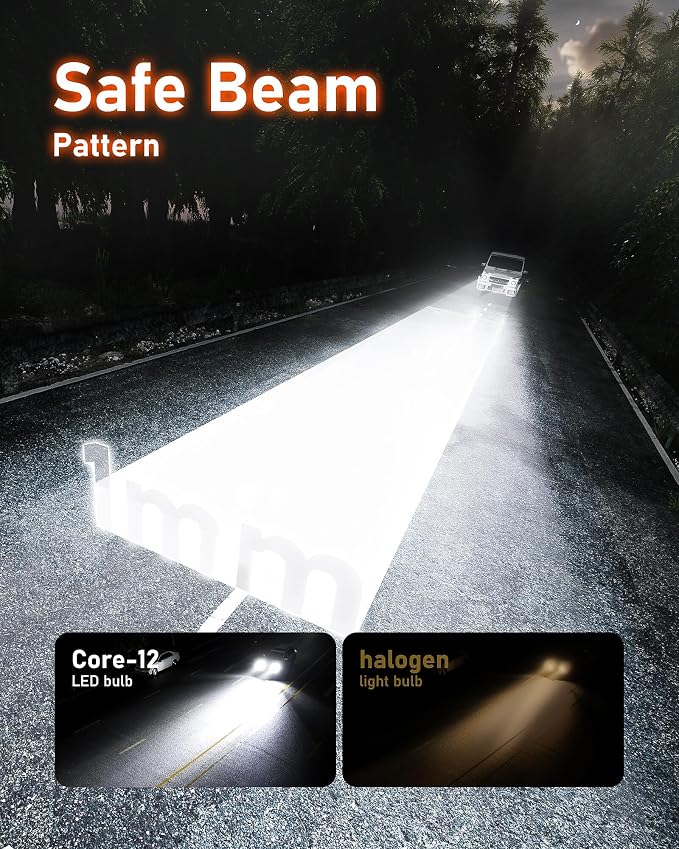 Hikari 2025 25000LM 9006 HB4 LED Bulbs, Fog Light, 45W Upgraded Core Chips - Image 3