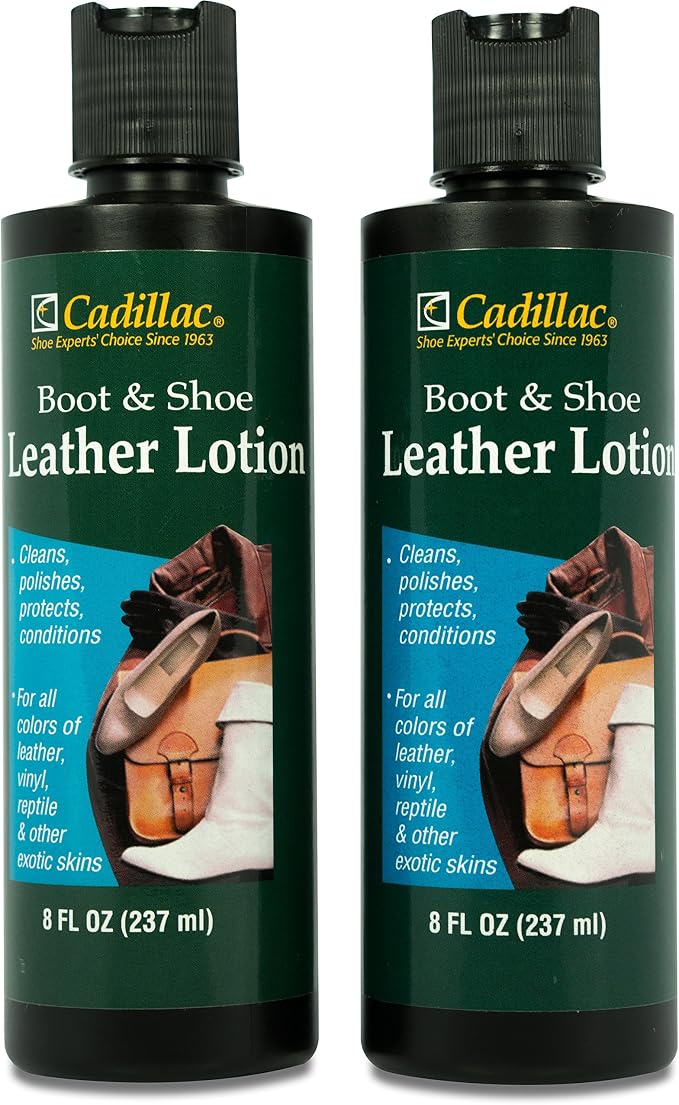 Cadillac Boot and Shoe Leather Lotion, 8 Fl Oz by Cadillac