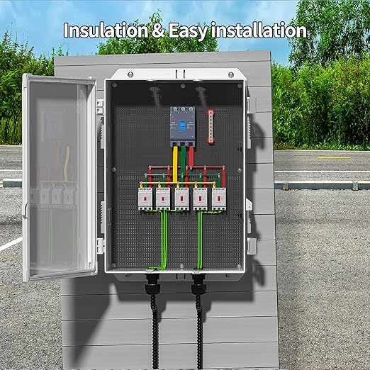 Outdoor Electrical Junction Box, ABS Water Resistant Enclosure - Image 3