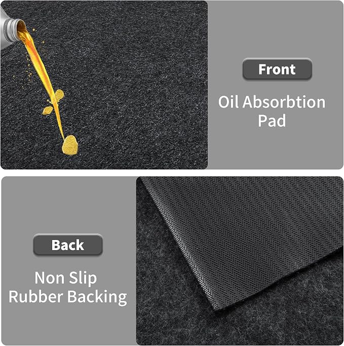 HOMBYS Extra Large Garage Floor Mat - Image 3