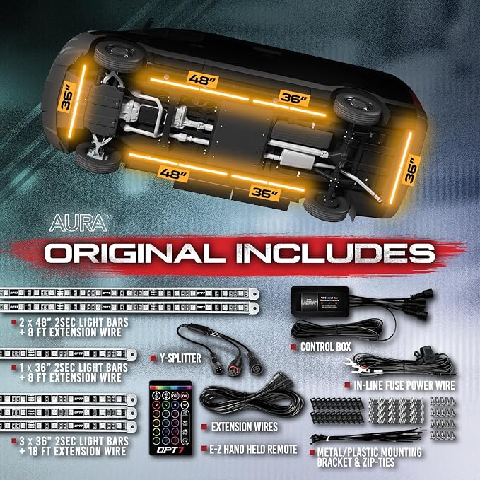 OPT7 Aura Aluminum Underglow Kit - Image 2