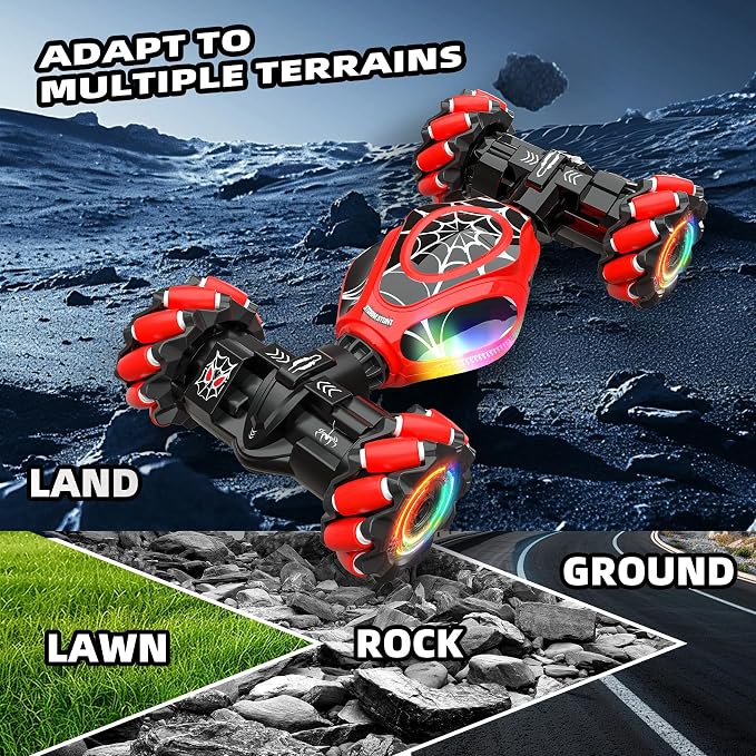 Spider Remote Control Car Gesture Sensing Hand Controlled Stunt Car, 4WD Drift - Image 5