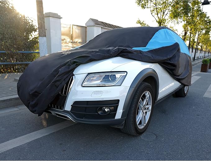 MORNYRAY Waterproof Car Cover All Weather Snowproof UV Protection Windproof - Image 9