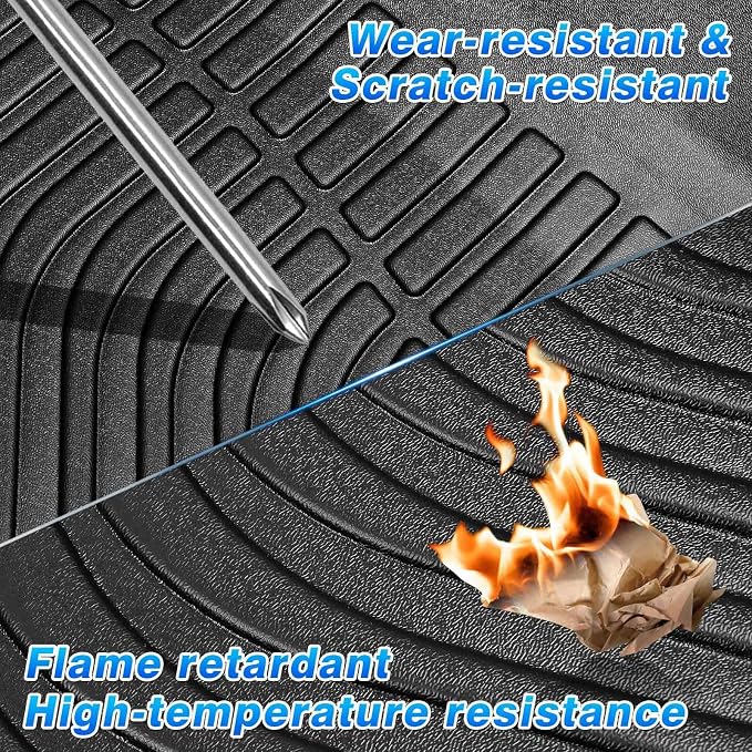 Cartist Floor Mats Fit for Ford Maverick 2022-2025 2026, All Weather Floor Mat - Image 6