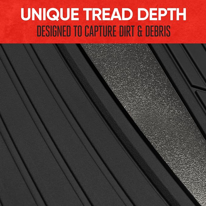 Motor Trend ChromeTech Car Floor Mats Full Set - Image 8