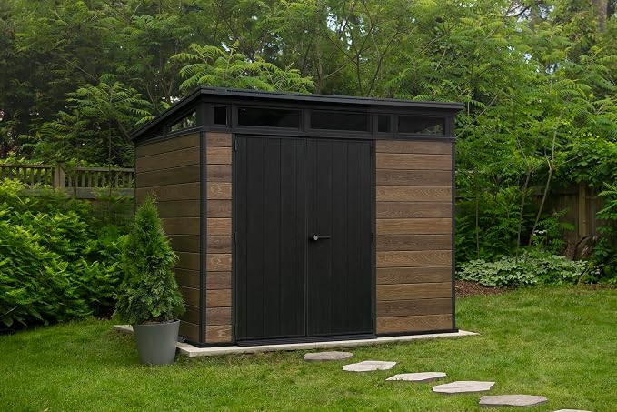 Keter Signature Collection 9x7 Ft All-Weather Storage Shed - Image 3
