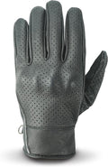 Leather Motorcycle Gloves with Adjustable Fitting Bike Riding Gloves by NeoJeans