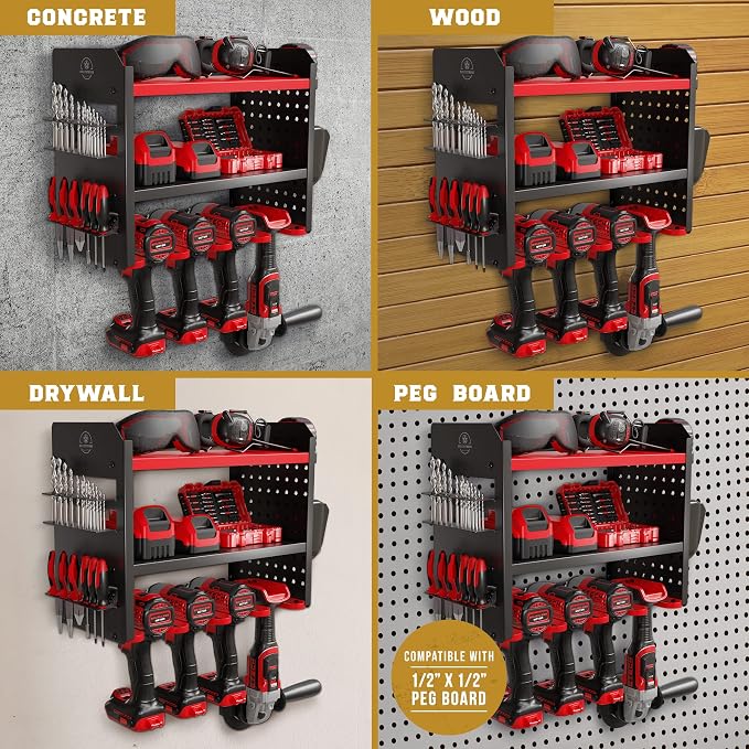 Power Tool Organizer Wall Mount - Image 5