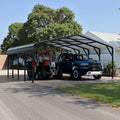 Walsunny Metal Carport 20x20 FT Heavy Duty Carport Canopy by Walsunny