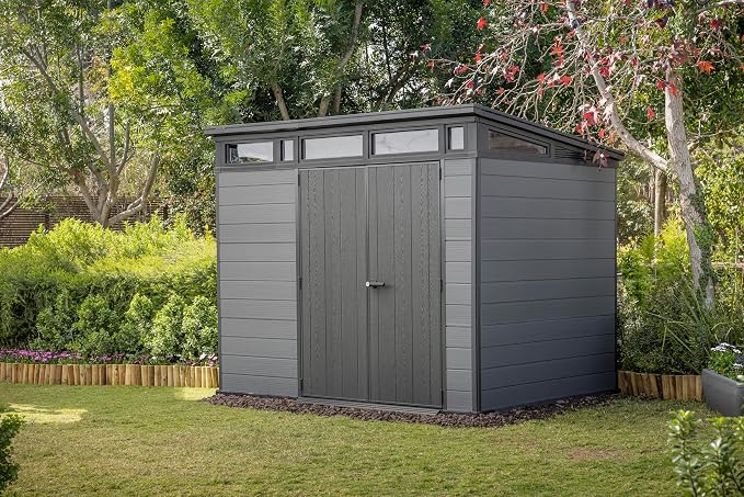 Keter Cortina 9x7 Ft All-Weather Storage Shed - Image 2