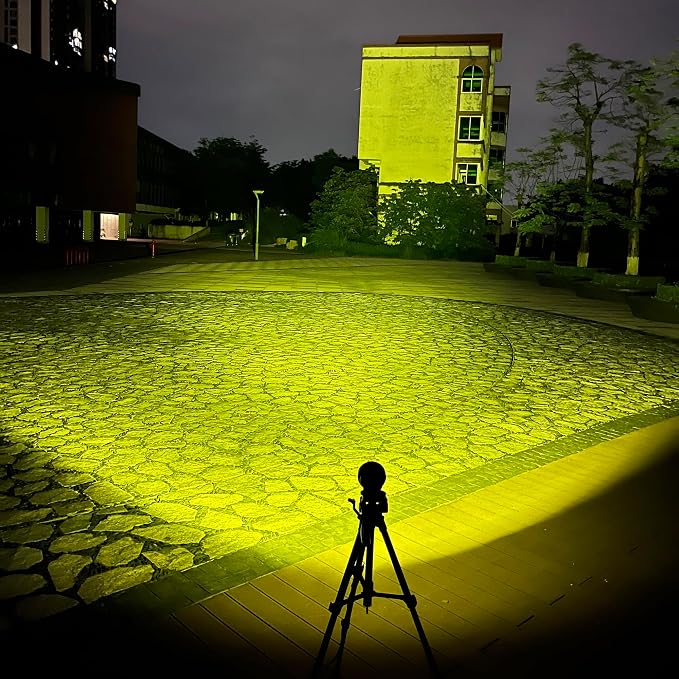 2PCS 4 Inch 60W Led Pod Lights 4x4 Offroad Yellow Driving Lights Flood Beam - Image 7