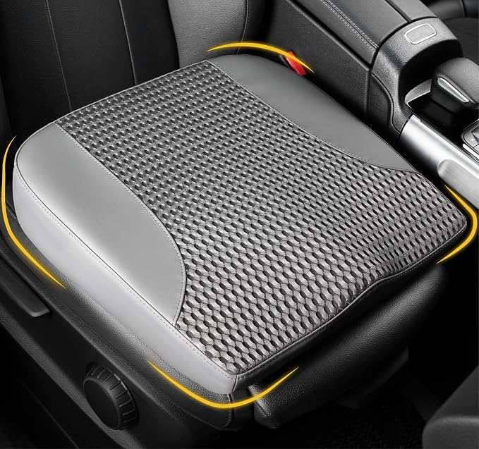 Car Seat Cushion, Comfortable Memory Foam Seat Pillow by LoftyAim