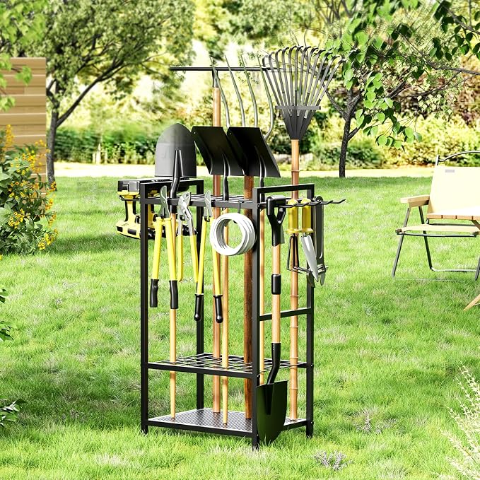 Garden Garage Tool Organizer Yard Tool Organizer - Image 5
