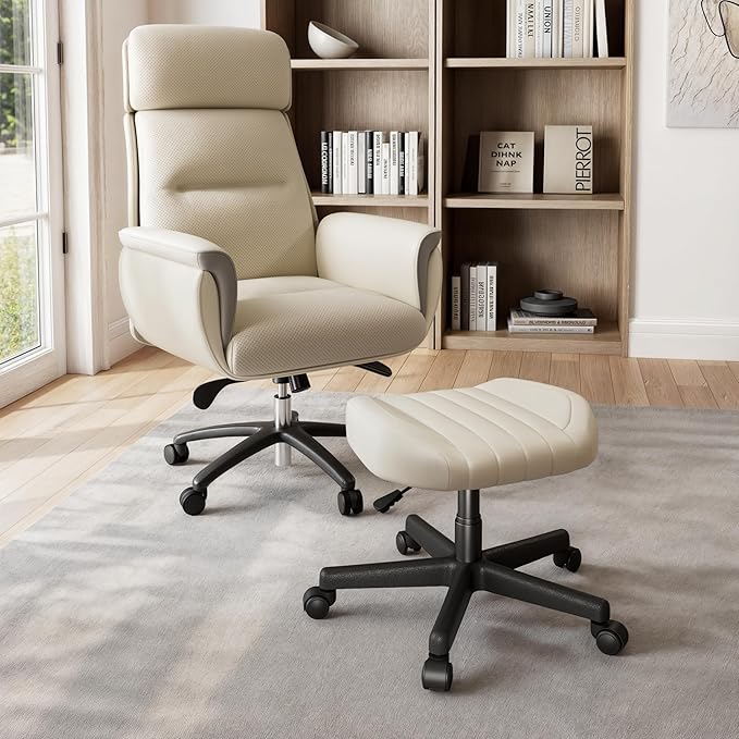 EUREKA ERGONOMIC Multi-Use Foot Stool, Height Adjustable Footrest Stool - Image 4