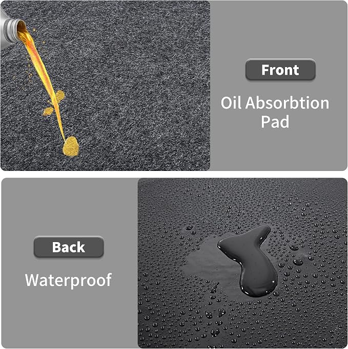 HOMBYS Extra Large Garage Floor Mats - Image 3