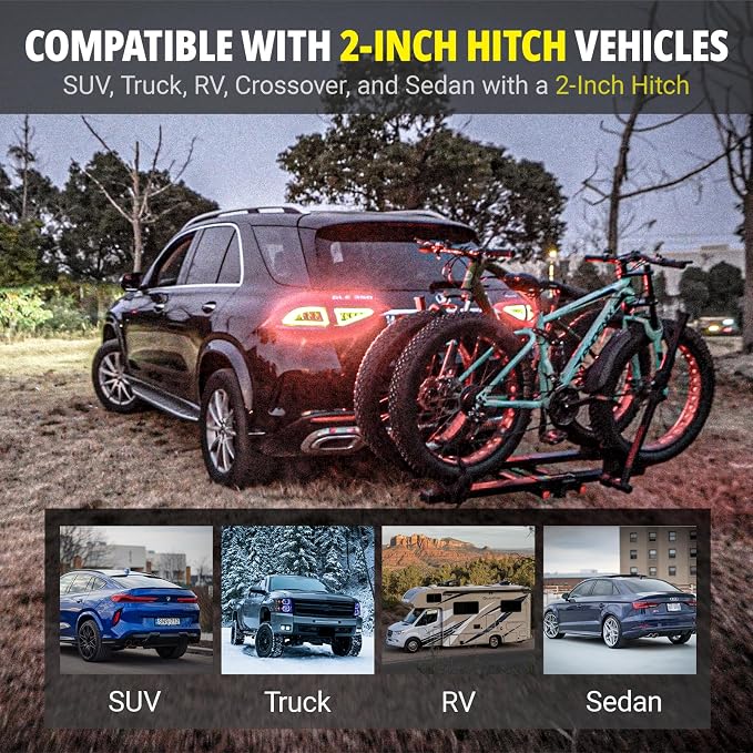 TRAILV2 Hitch Mount 2-Bike Rack - Image 7