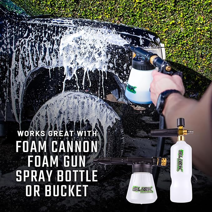Slick Products Wash & Wax Extra Thick Foaming Cleaning Solution Motorcycle - Image 6