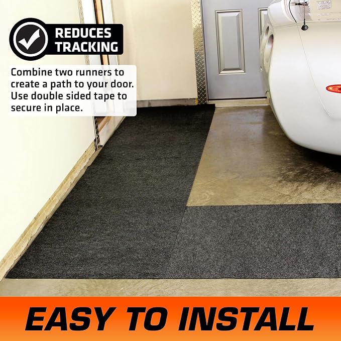 Armor All Garage Floor Runner Mat, Protects Surfaces, Transforms Garage - Image 3