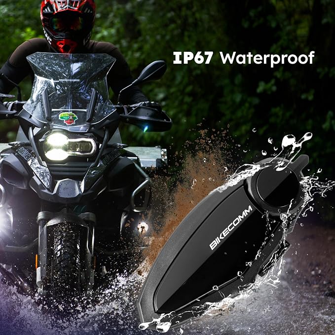 BK-S2 Motorcycle Bluetooth Intercom Headset - Image 4