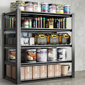 72" H Shelving Unit 5 Tiers Heavy Duty Garage Shelving 3000LBS Storage Racks by EKJOfficials