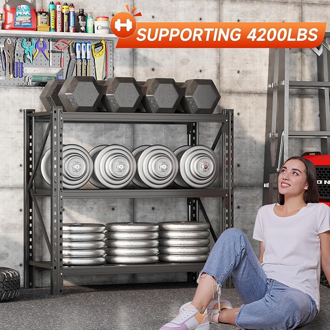 Heavy Duty Garage Shelving Unit - Image 2