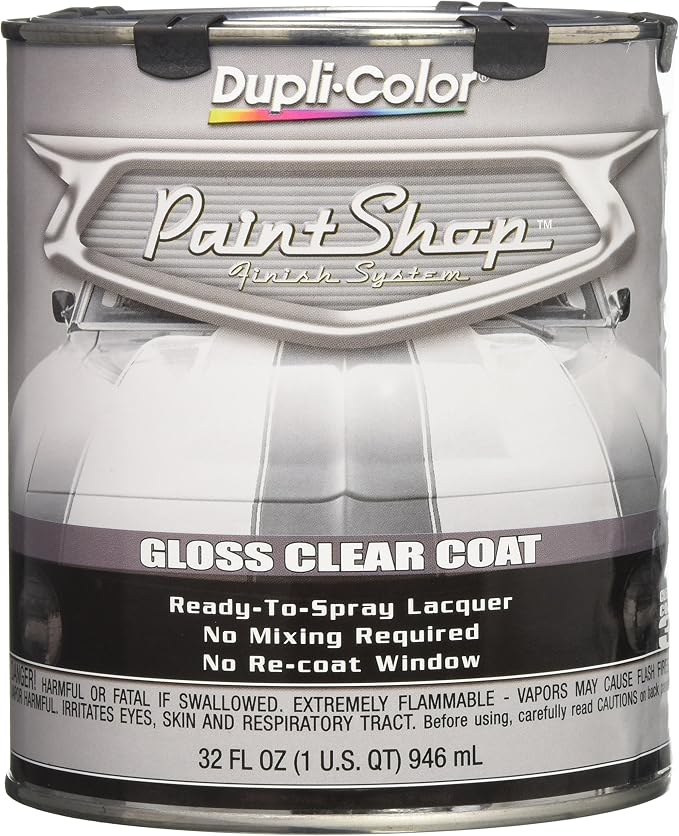 Dupli-Color EBSP30000 Paint Shop Finish System Clear Coat – Gloss Clear - 32 by The+Dupli-Color+Store+