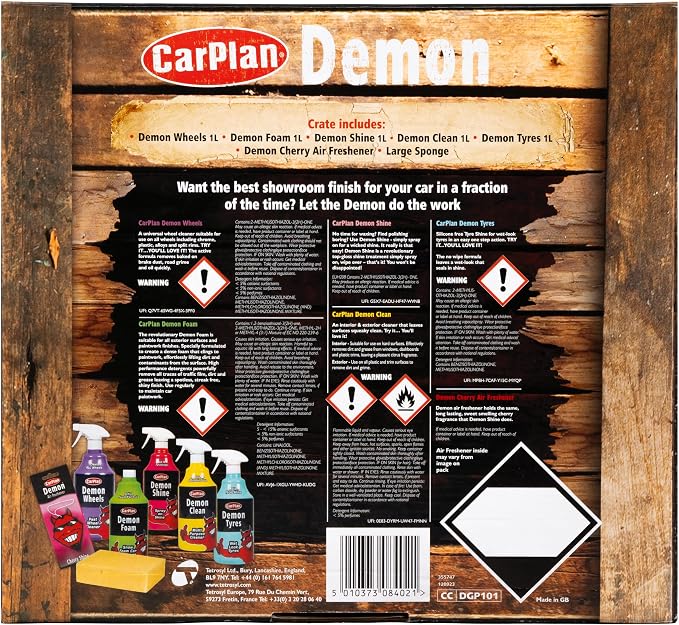 Demon 7 Piece Car Care Gift Pack - Image 10