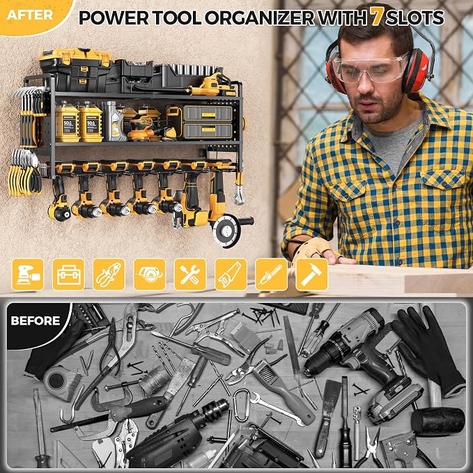 LBT Large Power Tool Organizer Wall Mount - Image 5