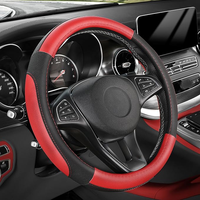 SEG Direct Car Steering Wheel Cover - Image 8