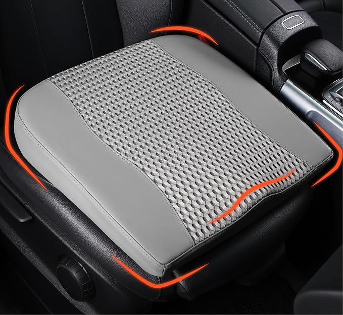 Car Seat Cushion, Comfort Memory Foam Car Cushions by LoftyAim