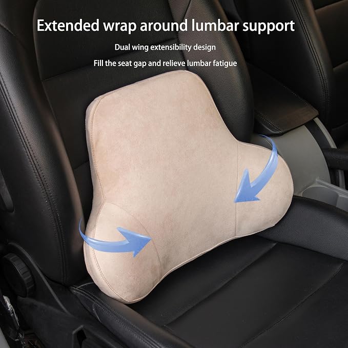 Soft Memory Foam Lumbar Support Pillow - Image 4