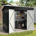 UDPATIO Outdoor Storage Shed 8x4 FT, Outside Sheds & Outdoor Storage Metal by UDPATIO