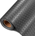 TUFFIOM 7.5 x 17 FT Garage Floor Mat, Thickened Coin Plate PVC Garage Mats by TUFFIOM