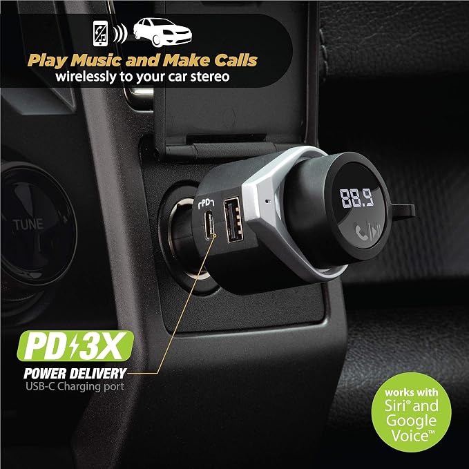 Scosche BTFMPD3SR-SP1 Universal Bluetooth Hands-Free Car Kit - Image 5