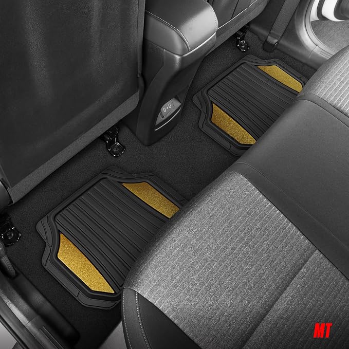 Motor Trend ChromeTech Car Floor Mats Full Set - Image 9