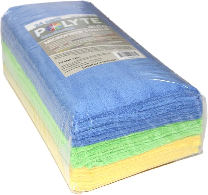 POLYTE Microfiber Cleaning Towel Ultrasonic Cut Edgeless - Image 6