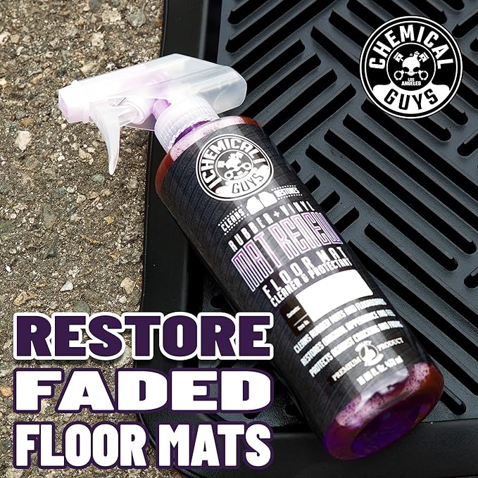 Chemical Guys Mat Renew Rubber + Vinyl Floor Mat Cleaner and Protectant - Image 3
