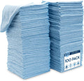 S&T INC. 100 Pack Microfiber Cleaning Cloth, Bulk Towels by STINC