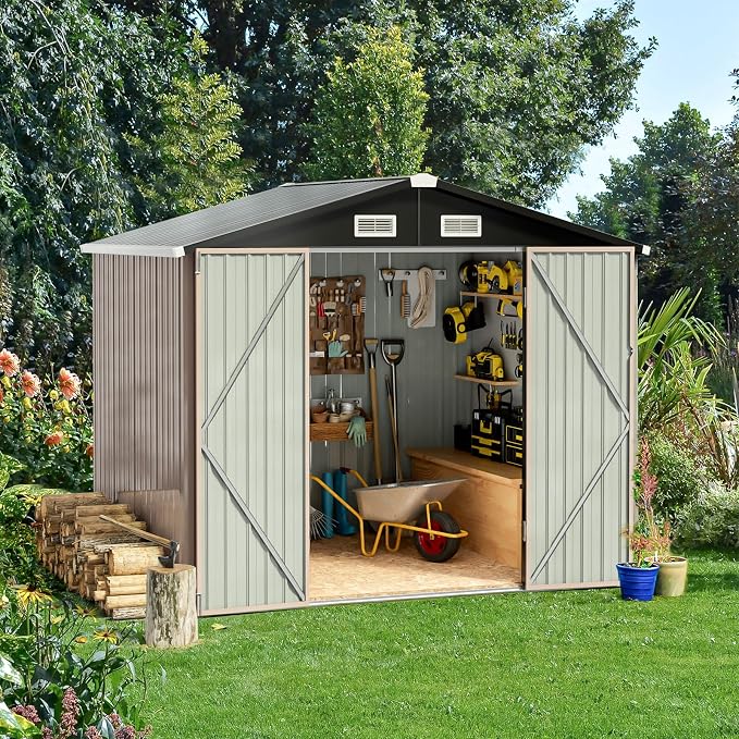 6x4 FT Outdoor Storage Shed - Image 6