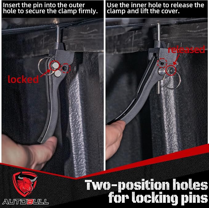Hard Top Tri Fold tonneau Cover Compatible - Image 6