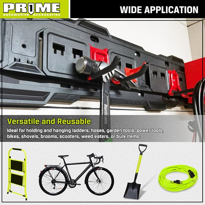PR1ME Garage Hook, Heavy Duty Garage Wall Mount Hook, Garage Storage - Image 6