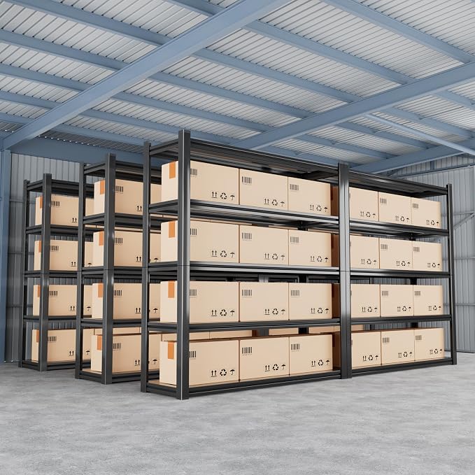 48.2" W Garage Shelving 3000LBS Storage Shelves Heavy Duty Garage Storage - Image 8