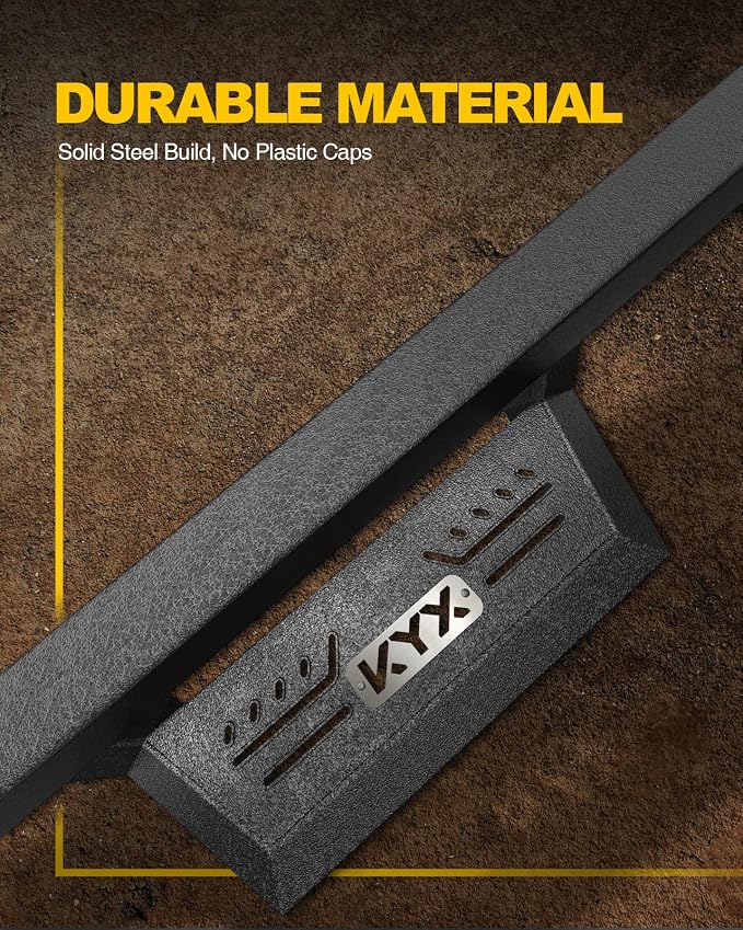 KYX Running Boards fit for 2005-2023 Toyota Tacoma Double Cab, Car Door Side - Image 4