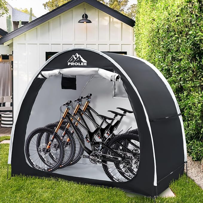 PROLEE Bike Shed 6.6FT, Waterproof Oxford Fabric Storage Tent - Image 6