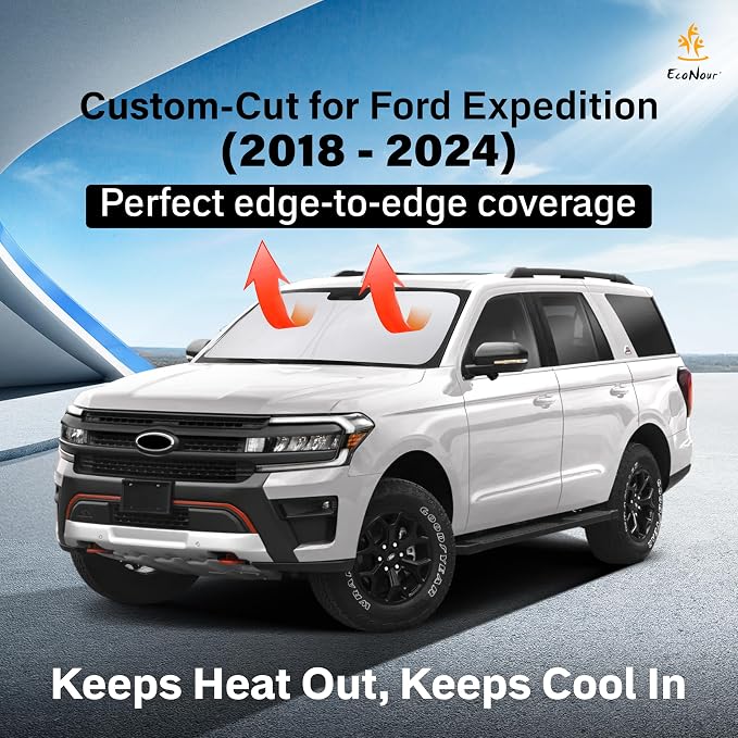 EcoNour Windshield Sun Shade Compatible - Image 2