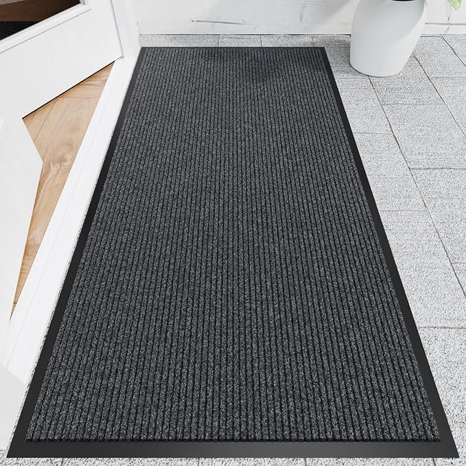 Front Door Mat, Commercial Door Mats Entrance, Low Profile Welcome Mats Non-Slip by Naturehydro