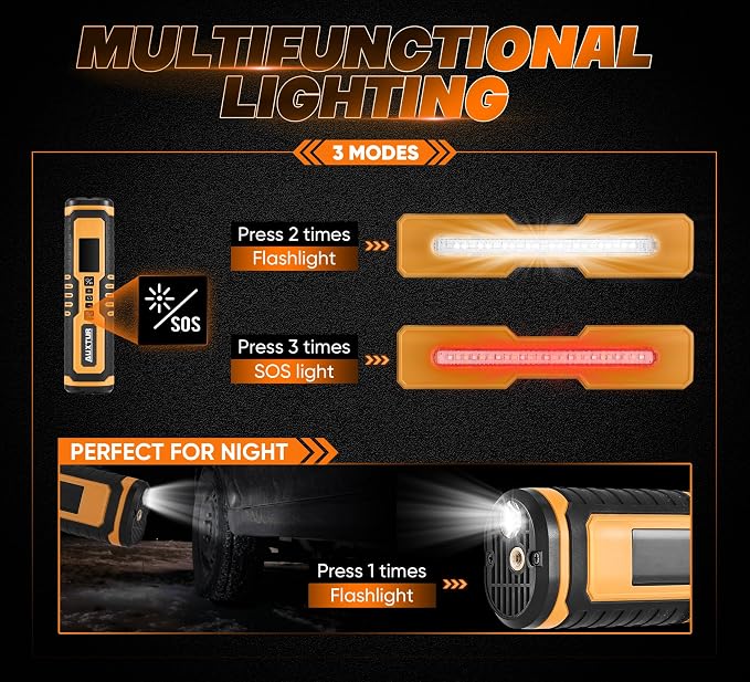 Cordless Tire Inflator for Car - Image 3
